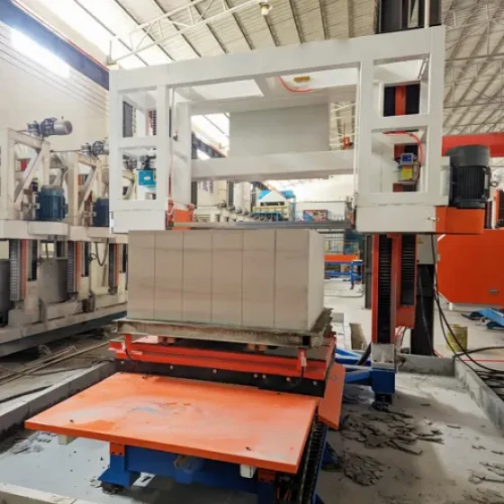 軽量レンガ設備