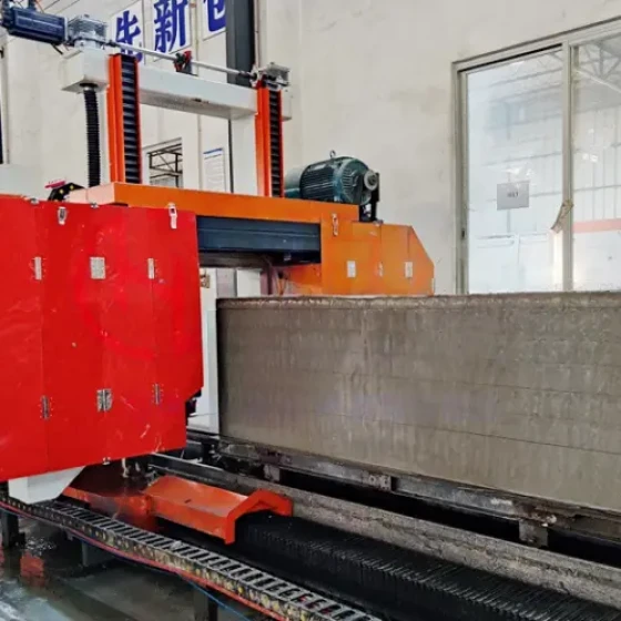 発泡コンクリート壁パネル生産設備