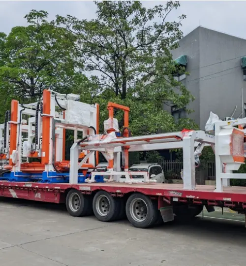 カザフスタン顧客向けブロックカッター改良プロジェクトの二次調達