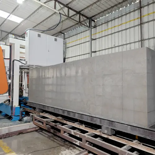 発泡コンクリートブロック設備