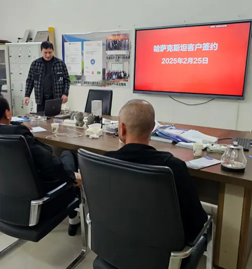 カザフスタン顧客向け自動化ブロック生産ラインアップグレードプロジェクト